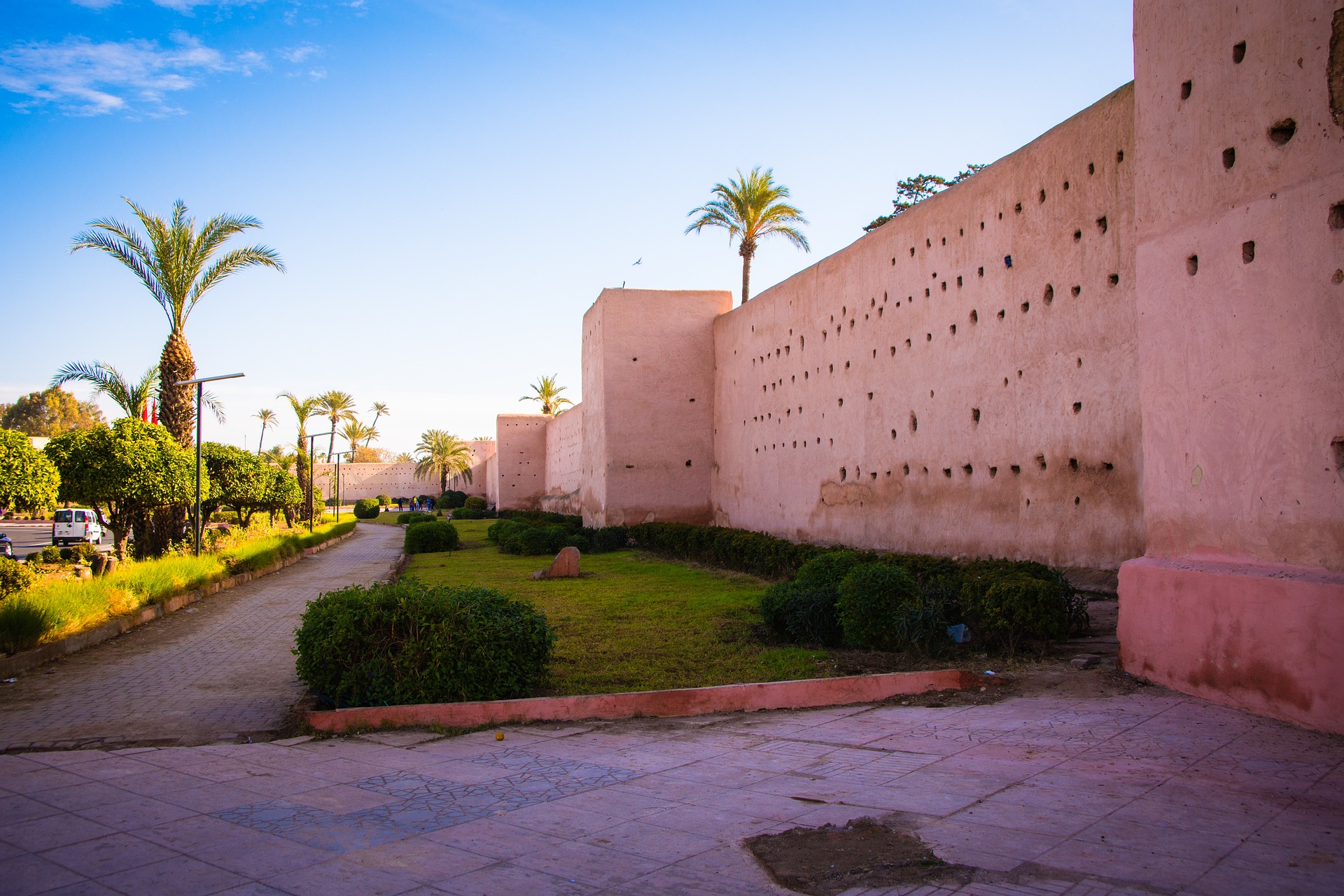 Architecture ocre de Marrakech, la Ville Rouge